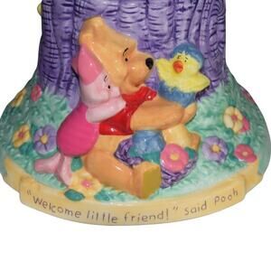 Winnie the Pooh and friends ceramic planter pot